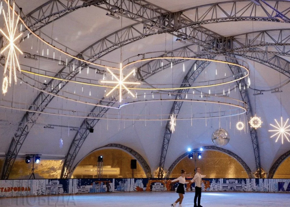 Ледовый каток в центре Ставрополя закрывается до следующей зимы  