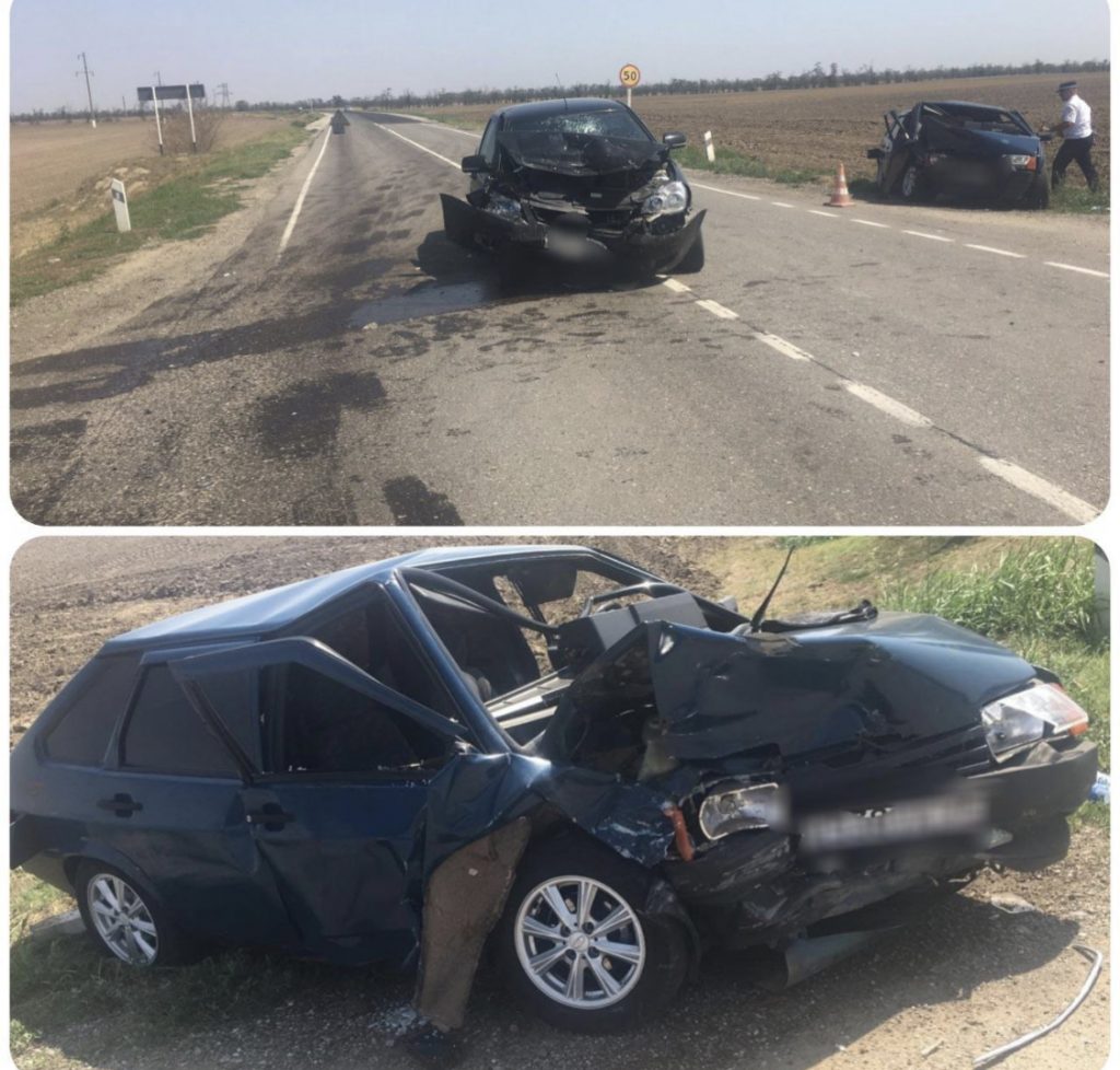 Четверо пострадали в автокатастрофе в Курском округе 