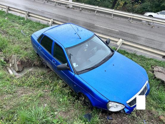В Пятигорске несоблюдение скоростного режима привело к автоаварии