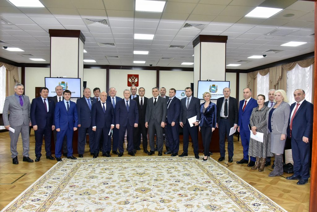 Встреча полномочного представителя Президента РФ в СКФО с ректорами вузов округа